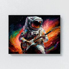 Astronaut Playing Guitar