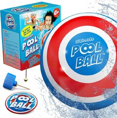 Activ Life The Ultimate Pool Ball Fill It with Water to Play Underwater Games! Best Pool Toys (The Ultimate Pool Ball)