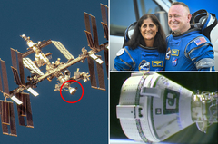 Boeing Starliner astronauts stuck at International Space Station ...