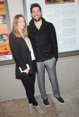 John Krasinski and Emily Blunt at Fool For Love on Broadway ...