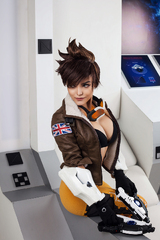 Sexy Tracer - Kalinka Fox (Christina Fink) Cosplay - OverSexy