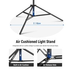 NEEWER Heavy Duty Light Stand With Sandbag - NEEWER – NEEWER.FR