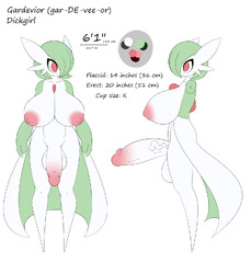 Yaoi pinup gardevoir