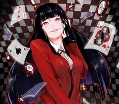 Yumeko Jabami Anime Kakegurui by じゅん