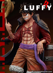 Pre-order * MoWoZhangBen Studio One Piece Luffy Resin Statue ...