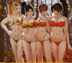 rachel (ninja gaiden) :: momiji (ninja gaiden) :: Kasumi (Dead or ...