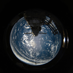 Earth from space (International Space Station)