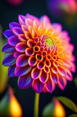 Ai Generated Flower Dahlia Royalty-Free Stock ...