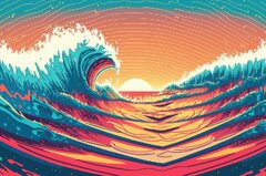 Ai Généré Vagues Océan - gratuite sur Pixabay - Pixabay