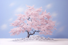 Ai Generado Invierno Arbol Rosa -n gratis en Pixabay - Pixabay