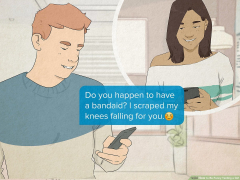 How to Be Funny Texting a Girl - wikiHow