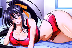 Akeno Himejima by HappyArtAi on