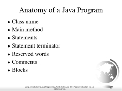 PPT - Introduction to Computers, Programs, and Java PowerPoint ...