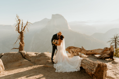 Glacier Point Elopement in Yosemite National Park