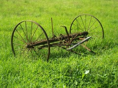 Antique Hay Rake