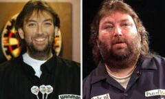 Darts ace Andy Fordham piles on the weight after losing 15 stone ...