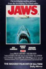 Roger Kastel - Original Vintage Steven Spielberg Movie Jaws ...