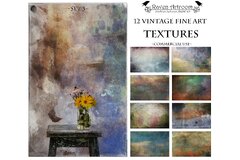 Vintage Fine Textures, Overlays, Digital (2264125)