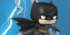 Batman The Dark Knight Returns Glow-in-The Dark Funko Pop! Comic Cover (Funko Pop! DC Heroes The Dark Knight Returns Batman Vinyl Figure)