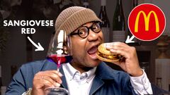 Watch Sommelier Pairs Fast Food And Wine | World Of Wine | Bon Appétit