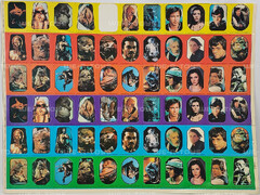 Star Wars Episode VI Return of the Jedi Original 1983 Uncut Sheet ...