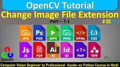 OpenCV Tutorial Change File Extension