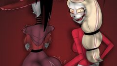 Charlie Morningstar Hazbin Hotel and Rosie Hazbin Hotel Milf Curvy ...