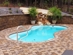 San Juan® Cocoa Beach Fiberglass Swimming Pool - Swimming Pools