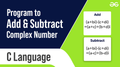 Program%20to%20Add%20Two%20Complex%20Numbers%20-%20GeeksforGeeks