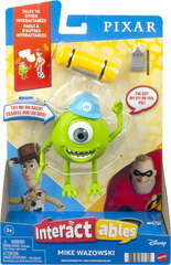 Mattel Pixar Interactables Mike Wazowski Talking Action Figure (Disney Pixar Monsters Inc. Mike Wazowski & Boo Figures)