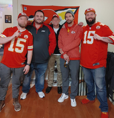 3 Kansas City Chiefs fans frozen outside of friend who had ...