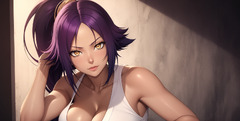 Yoruichi Shihoin - Bleach by NaughtyAngelx on