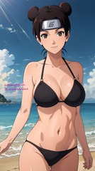 Tenten`s New Bikini by RedEyes300 on