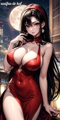 sexy chizuru in red dress by nhc1992 on