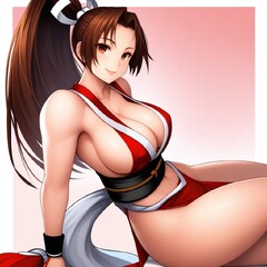 Mai Shiranui by antojoartificial on