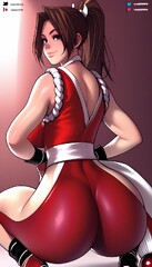 Mai Shiranui by antojoartificial on