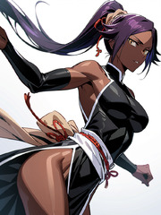 Yoruichi Shihouin 002 by Dex-J on