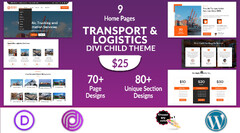 Divi Transport and Logistics Theme - Divi Professional