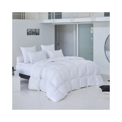 Drouault Couette Népal Light - 80% Duvet Canard - Légère - (D&G THE DUCK AND GOOSE CO All-Season Quilted Comforter Queen, Light Weight Duvet)