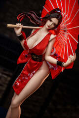 Mai Shiranui silicone anime sex doll anime masturbaror love doll ...