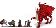 DUNGEONS & DRAGONS 5 DIE-CAST FIGURE PACK (Jada Toys 253254000 Dungeons & Dragons Deluxe Nano Collectable Figures from Die-Cast)