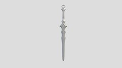 Divine Sword Irelia - Sword Fan Model - 3D model by