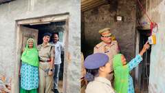 IPS officer helps elderly woman in UP get electricity connection ...