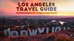 Los Angeles Travel Guide — 3-Day Itineraries for Hollywood fans ...