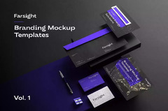 Farsight Corporate Branding Mockup Templates | Design Shack