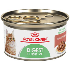 Digest Sensitive Thin Slices in Gravy Canned Cat Food | Royal Canin US