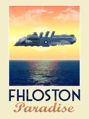 Fhloston Paradise Retro Travel Poster