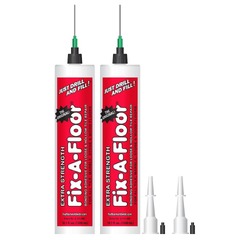 Fix-A-Floor All in One Micro Precision Injector Kit For Fast Repair of Loose/Hollow & Creaky Tiles (The Original Floor-Fix-Pro Loose Tile Repair Adhesive Tile)