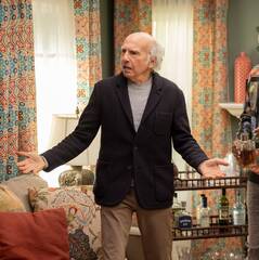 Larry David (Curb Your Enthusiasm Larry David Black Blazer)