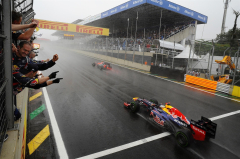 F1 cars on road at daytime, Formula 1, Red Bull, Red Bull Racing ...